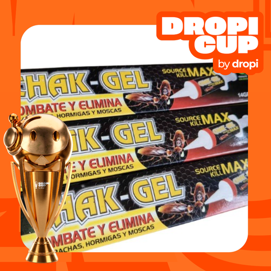 Chak - Gel veneno cucarachas - Dropi Cup - Novum
